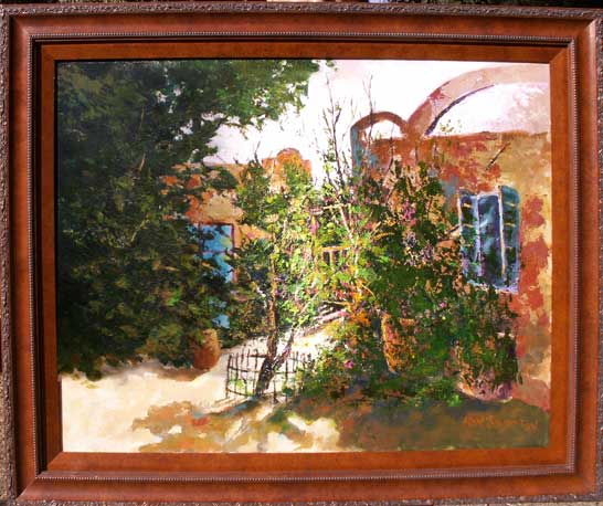 Photo of Courtyard Painting