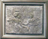 Tutankhamun & his Bride Wall Sculpture
