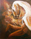 Horses of Camelot Oil Painting