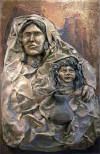 Madonna of the Canyons Wall Sculpture