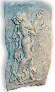 Grecian Lady with Tamborine photo