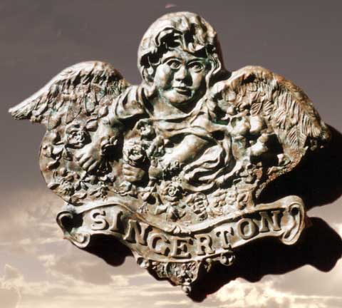 Bronze Cherub Tableau Photo