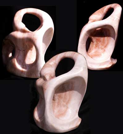 The Swan Alabaster Stone Sculpture